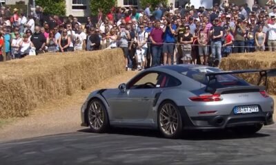Porsche 911 GT2 RS Donut Fail-Goodwood