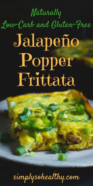 low carb jalapeno frittata
