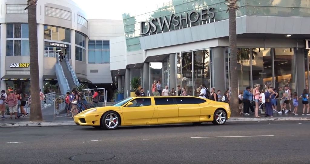 Ferrari limousine-360 Modena-Los Angeles