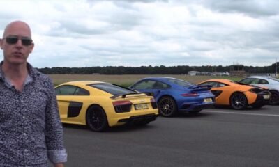 McLaren 570S-Porsche 911 Turbo S-Top Gear-drag race