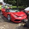 Rental-Lamborghini Huracan Spyder-Crash-Birmingham-2