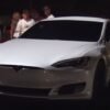 Tesla Mode S-P100D-vs Nitrous Mustang