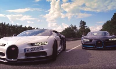 Chiron-world-record-tracking-car