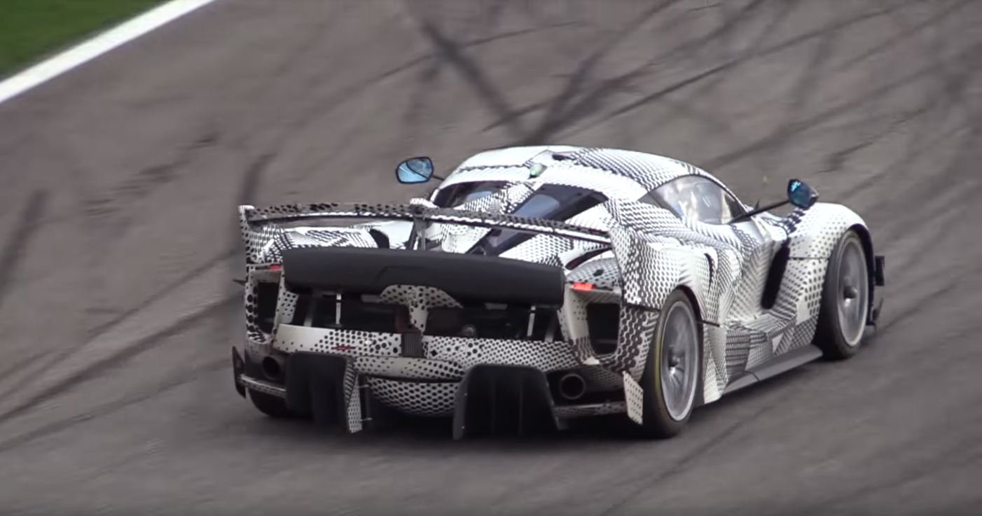 Ferrari FXX K Evoluzione-test mule-Monza-2