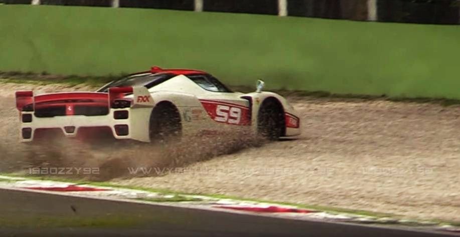 Ferrari FXX Evoluzione-crash-Monza