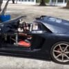 Miniature Lamborghini Aventador replica