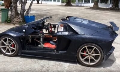 Miniature Lamborghini Aventador replica