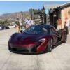 McLaren P1-curb crash-Cars and Coffee-Malibu
