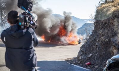 Top Gear-Alpine A110-Monaco-Fire-1