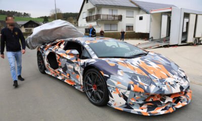 Lamborghini Aventador SVJ-spy-shots-test-mule-1