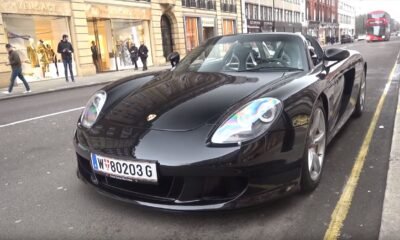 Straight pipe-Porsche Carrera GT-London