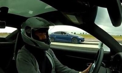 Tesla-Model-S-Porsche-911