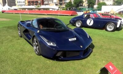 Pink Floyd-Nick Mason-LaFerrari-Blue-2018-London-Concours-1