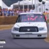 Toyota Tundra NASCAR Truck-Bill Goldberg-Goodwood-2018-crash