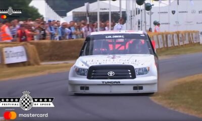 Toyota Tundra NASCAR Truck-Bill Goldberg-Goodwood-2018-crash