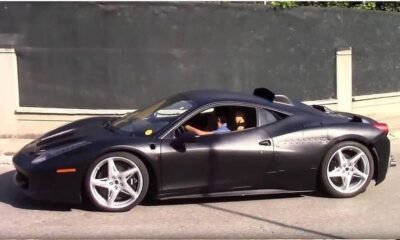 Ferrari 458 hybrid test mule prototype scoop 2 1