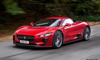 Jaguar J Type Hybrid Supercar rendering 1