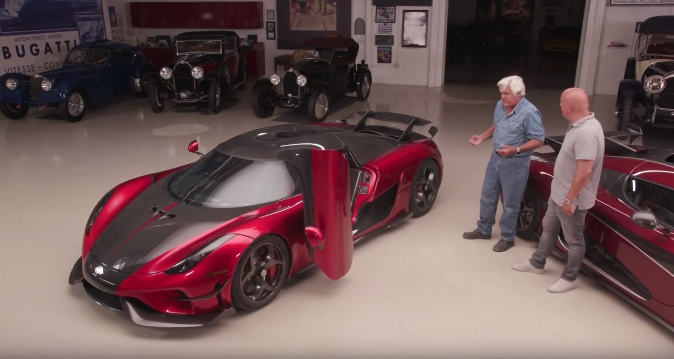 Jay Lenos Garage Koenigsegg Regera