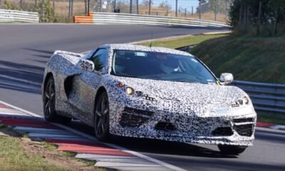 Mid engine C8 Corvette Nurburgring spy shots