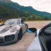 Porsche 911 GT2 RS versus Lamborghini Aventador S drag race