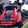mclaren 650s spider mercedes cla crash mexico