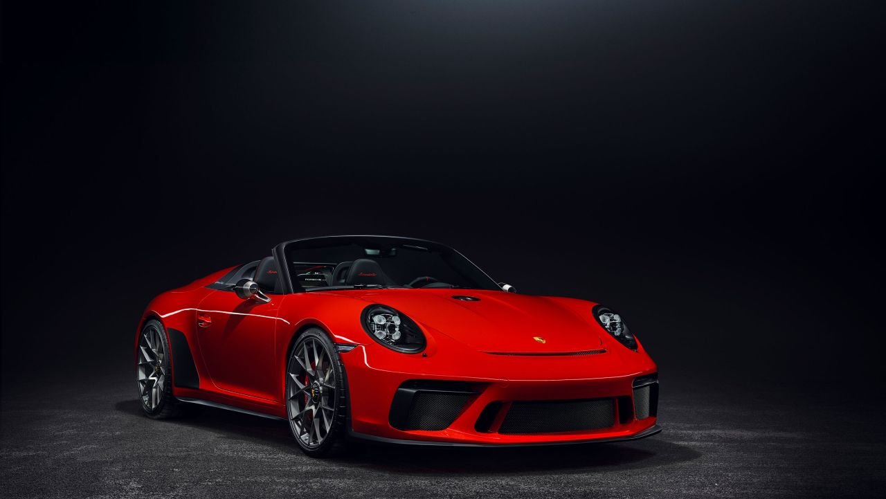 2019 Porsche 911 Speedster Paris Motor Show 7