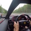 Ferrari 812 Superfast top speed track