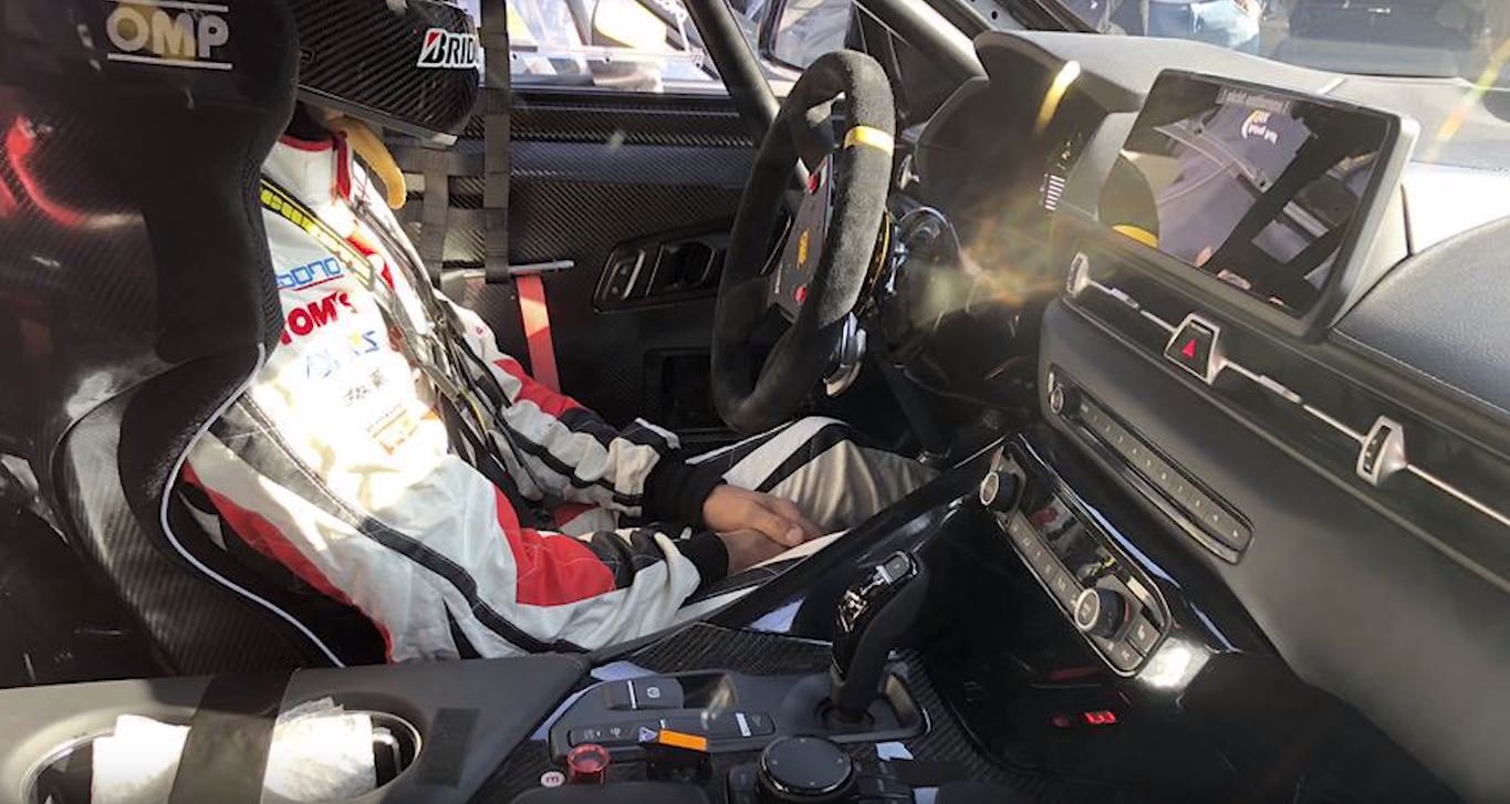 2020 Toyota Supra MkV interior leaked