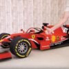 Cardboard Ferrari F1 car-DIY project