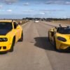 Dodge Demon Ford GT Drag Race