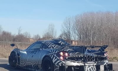 Pagani Huayra BC-R-2019-Geneva-prototype-spy-shot-1