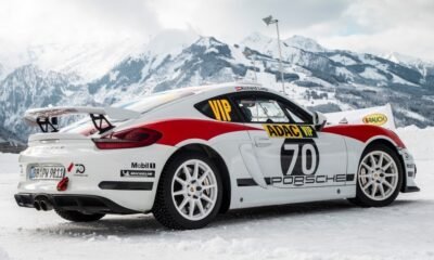 Porsche 718 Cayman GT4 Clupsport Rally Car