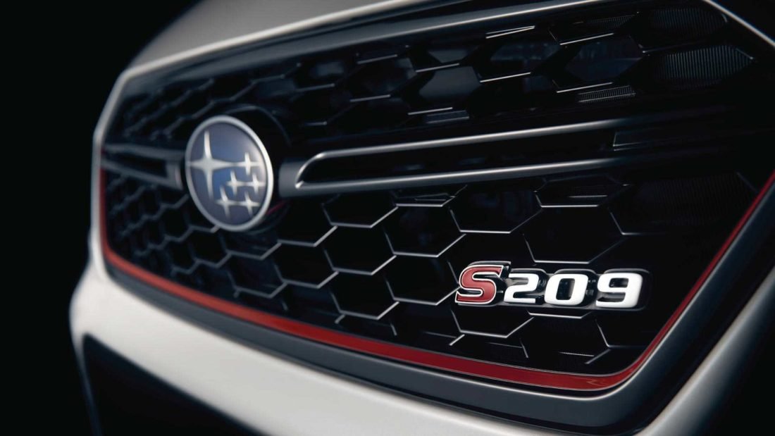 Subaru WRX STI S209 Teaser