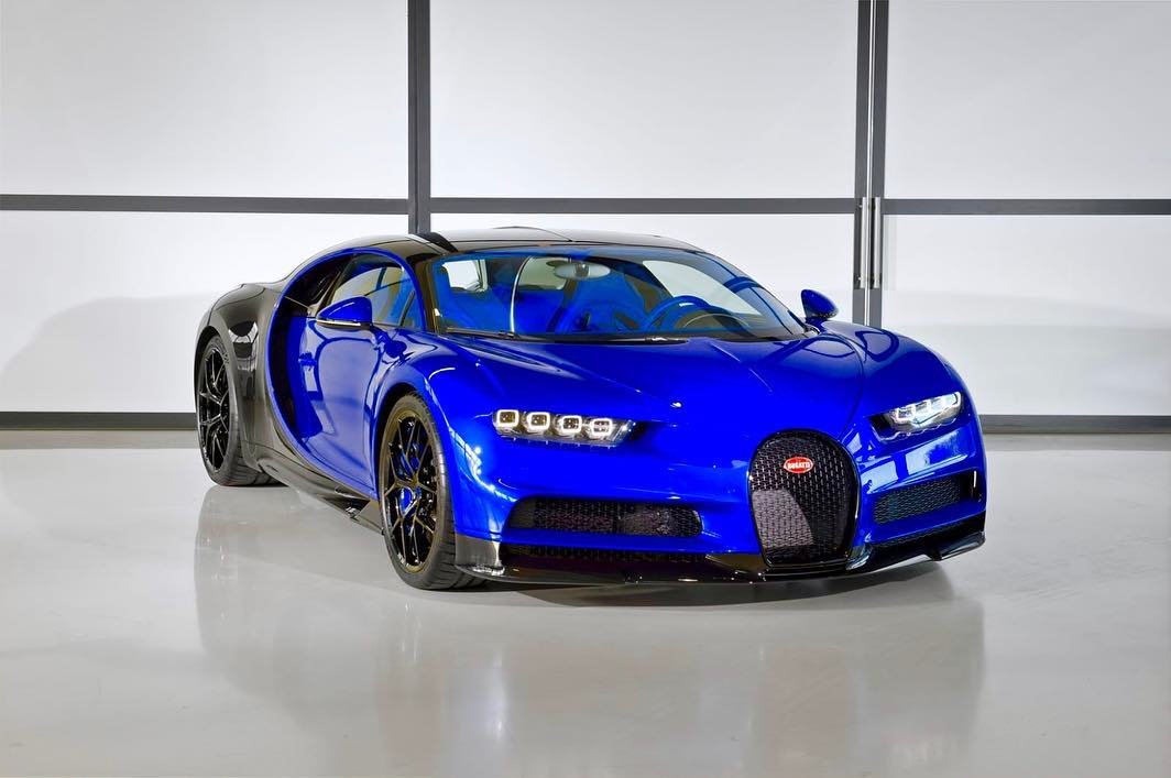 First Bugatti Chiron Sport
