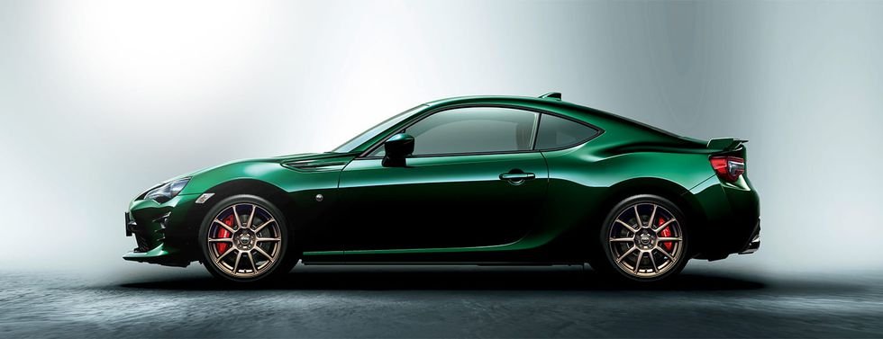 Toyota 86 British Green Edition