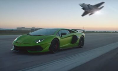 Lamborghini Aventador SVJ Fighter Jet Promo Video