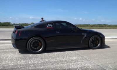 1100HP Nissan GT-R Johnny Bohmer Proving Grounds-top speed