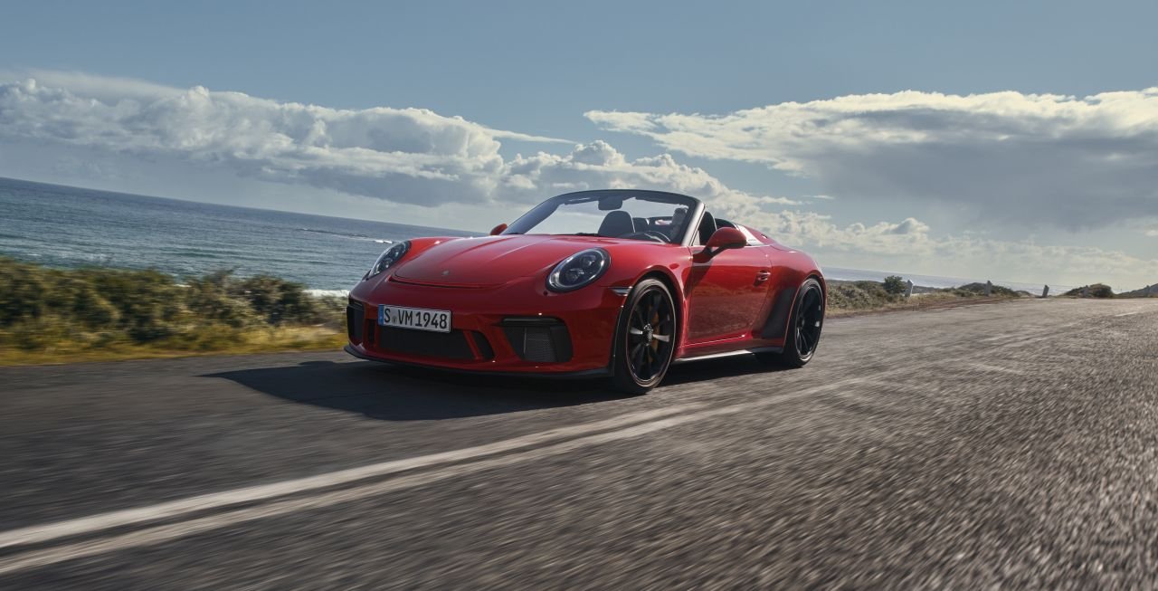 2019 Porsche 911 Speedster-NY Auto Show-3