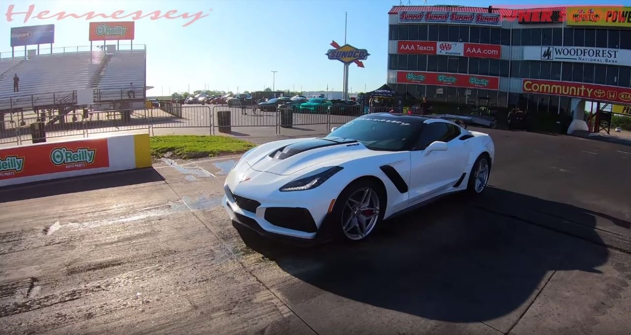 Hennessey Chevrolet Corvette ZR1 HPE1000-quarter mile record