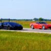 Lamborghini Aventador vs Hennessey HPE750 Corvette C7 Stingray