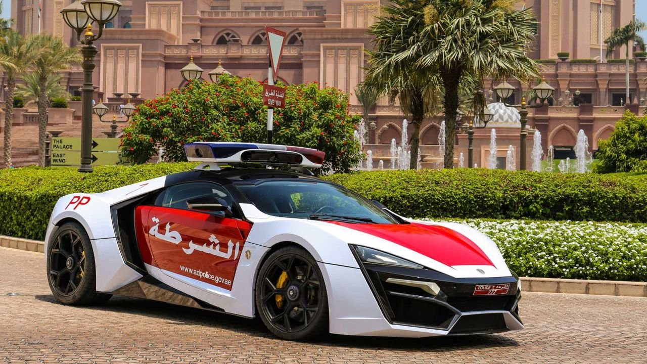 Lykan Hypersport-Abu Dhabi Police Car