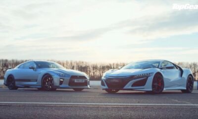 Nissan GT-R-Acura NSX-Top Gear-drag race