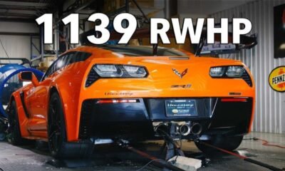 Hennessey Corvette ZR1-HPE1200-dyno