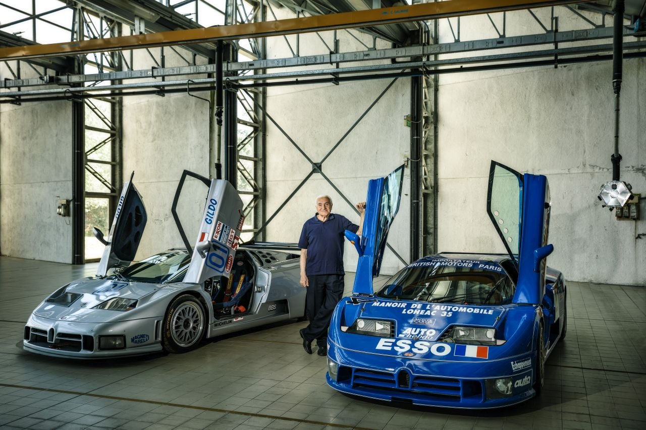 Romano Artioli-Bugatti EB110-3
