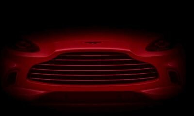 Aston Martin DBX grille-teaser