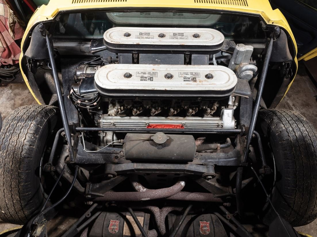 Lamborghini Miura P400S-barn find-auction-5