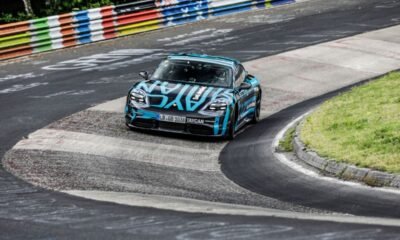 Porsche Taycan EV-Nurburgring lap record