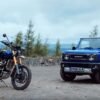 Triumph Scrambler vs Suzuki Jimny