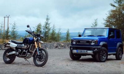 Triumph Scrambler vs Suzuki Jimny