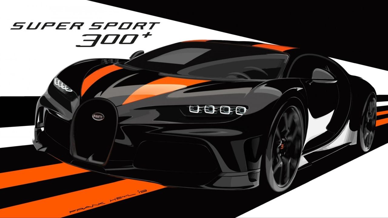 Bugatti Chiron 300 plus-rendering-1